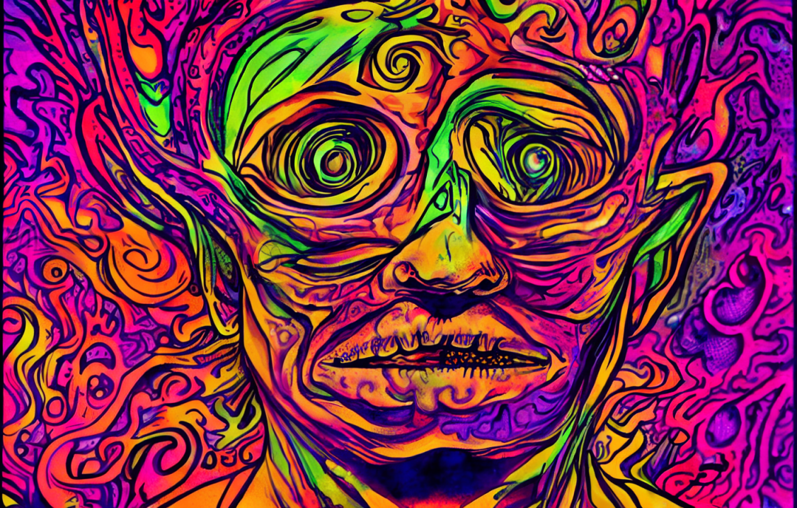 How does a Psychedelic Psychopath sense the world of Emotions?